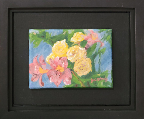 Click to view detail for Yellow Roses III 5x7 $290